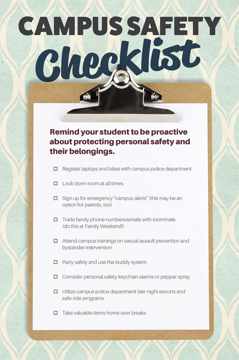 Campus-safety-checklist – CollegiateParent