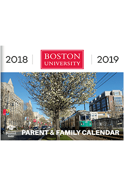 Boston University Family Calendar | CollegiateParent
